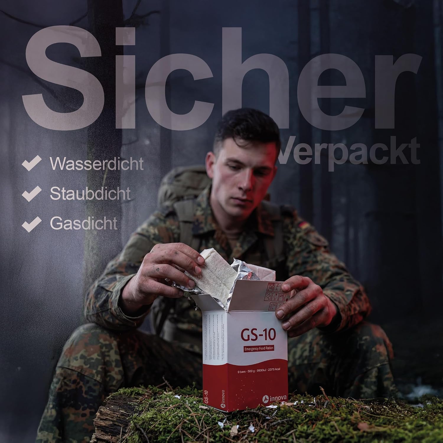 GS-10 Ration im Feldeinsatz