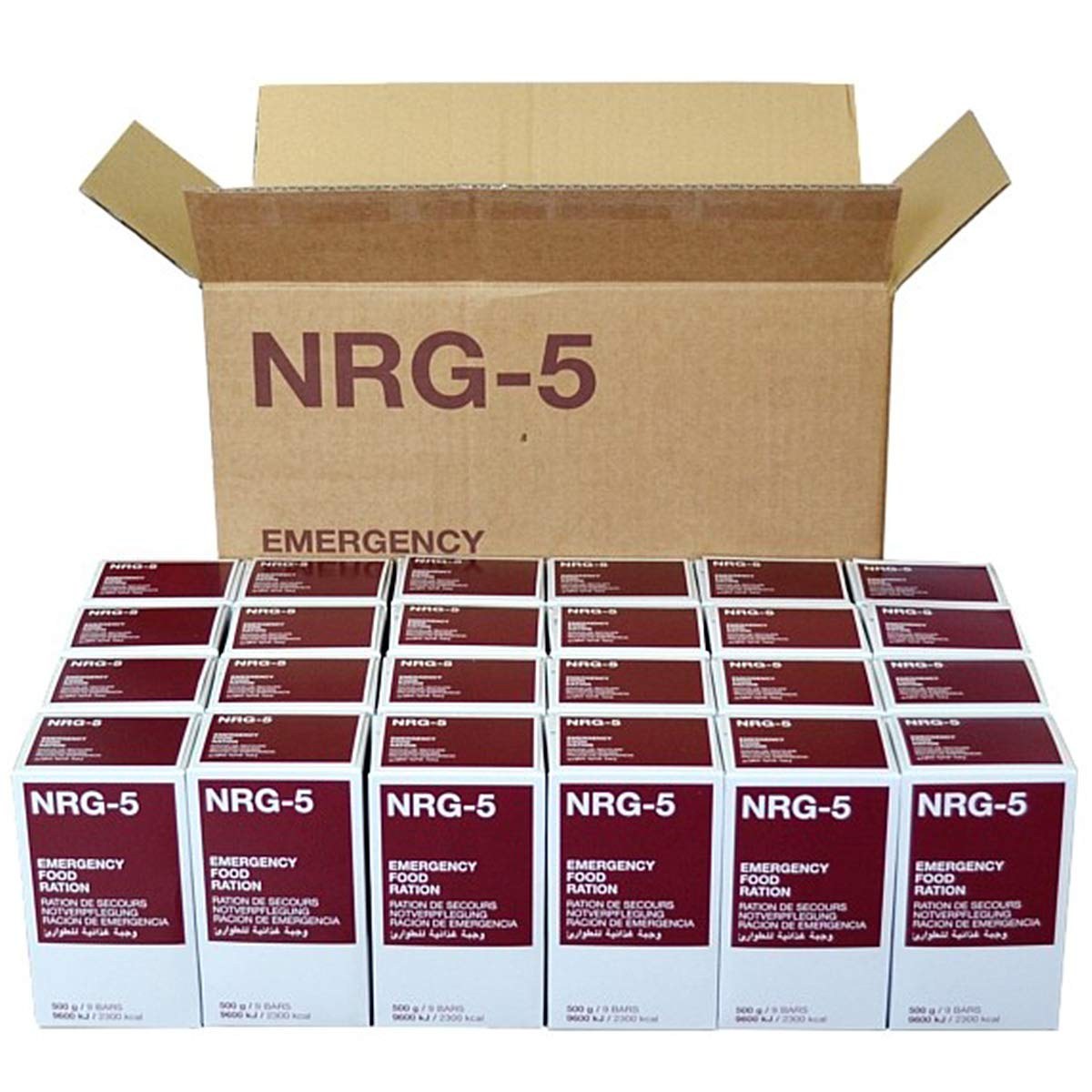 NRG-5 Notration – Umkarton mit 24 Einzelpackungen zu je 500 g