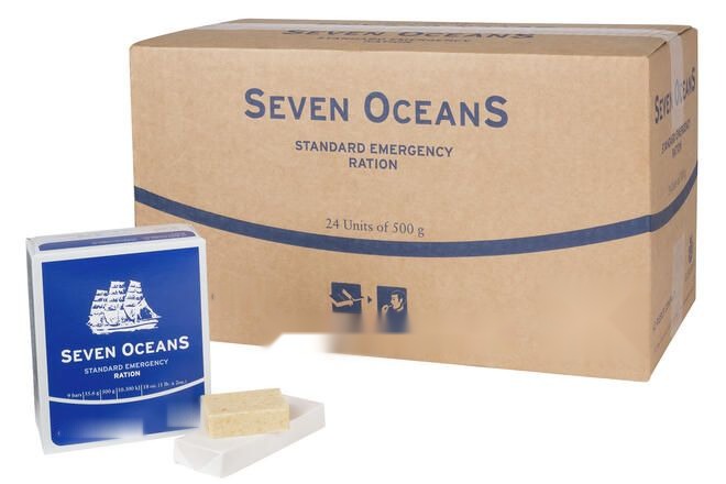 Seven OceanS Notration – Umkarton mit 24 Einheiten zu je 500 g und Einzelpackung
